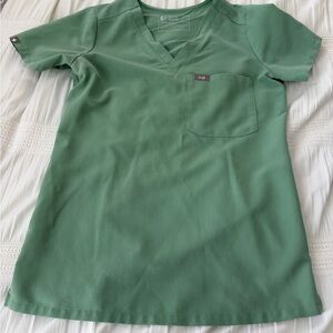 Jade FIGS Catarina Scrub Top